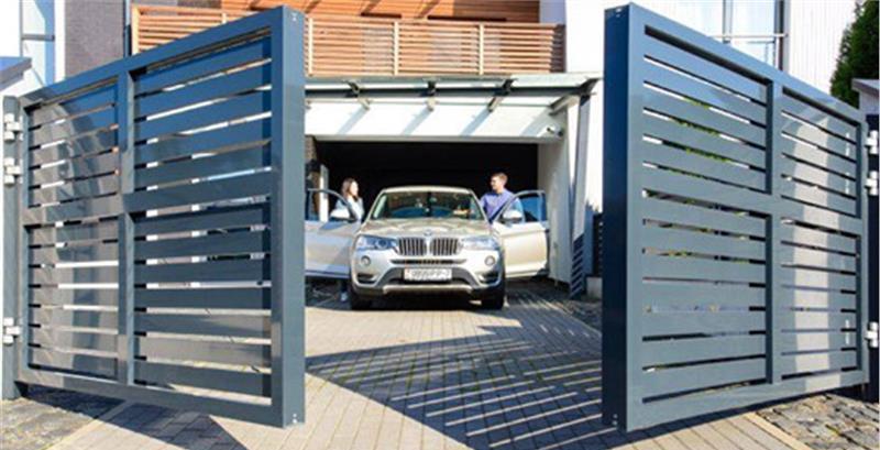 Схема розведення кабелів до автоматики для розпашних воріт