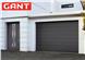 Cекційні гаражні ворота Gant Plus Pro розмір 2400 х 2030 мм. (Широка лінія - покраска) Торсіон