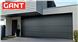 Cекційні гаражні ворота Gant Plus розмір 2400 х 2030 мм. (Гладка) Пружини розтягу