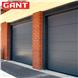 Cекційні гаражні ворота Gant Plus розмір 2400 х 2030 мм. (Гладка) Пружини розтягу