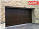Cекційні гаражні ворота Gant Plus розмір 2400 х 2030 мм. (Доска - покраска) Торсіон