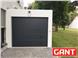Cекційні гаражні ворота Gant Plus розмір 2400 х 2030 мм. (Гладка) Торсіон