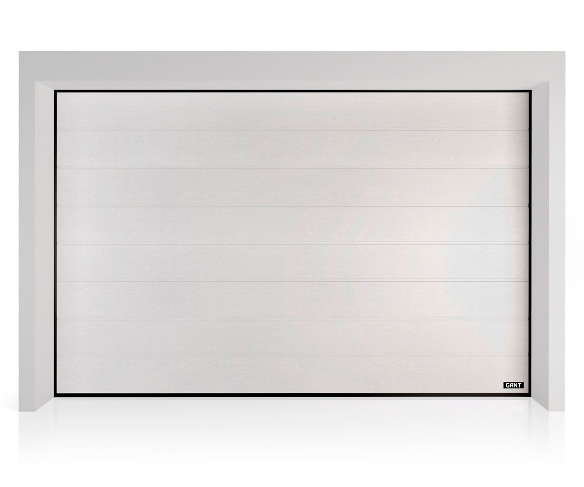 Секционные ворота с высокими ребрами размером 3000 мм. x 2500 мм.. Фото