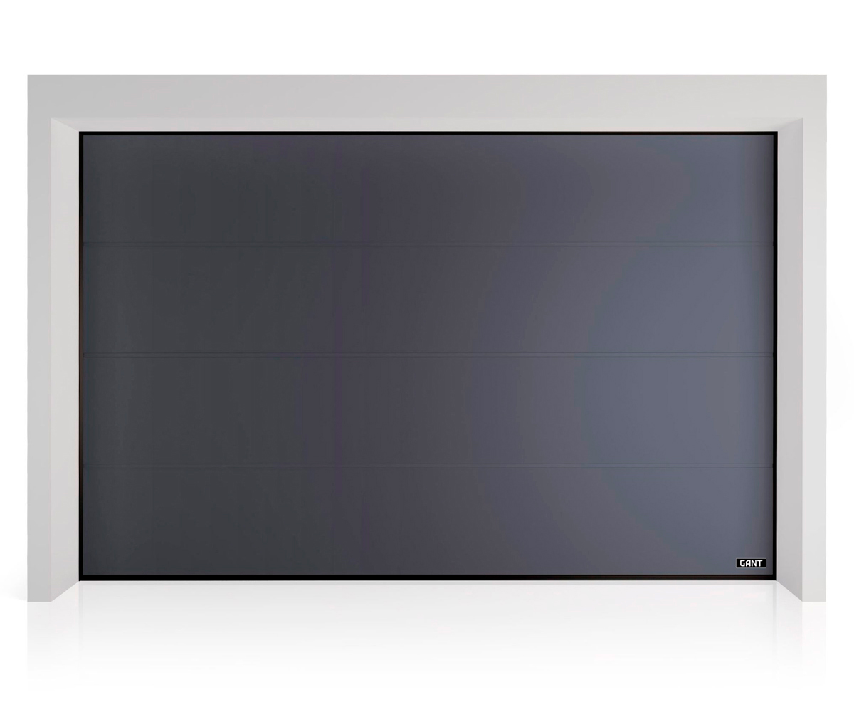 Секционные ворота без ребер размером 3000 мм. x 2500 мм.. Фото