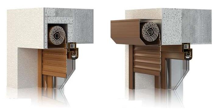 Виды защитных ролет. Фото