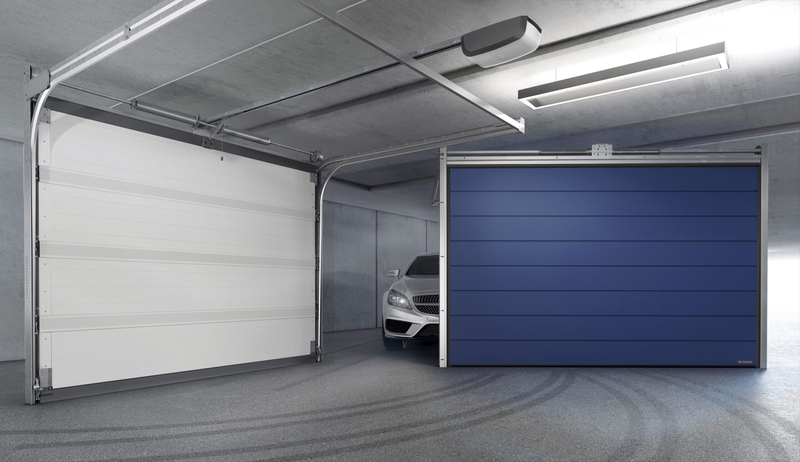 Основні Переваги промышленных секционных гаражных ворот GANT PLUS. Фото